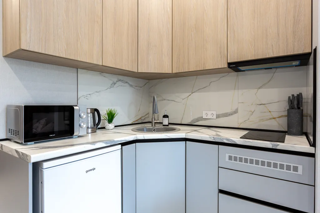 Уютная студия Аллея 254 с бассейном на территории