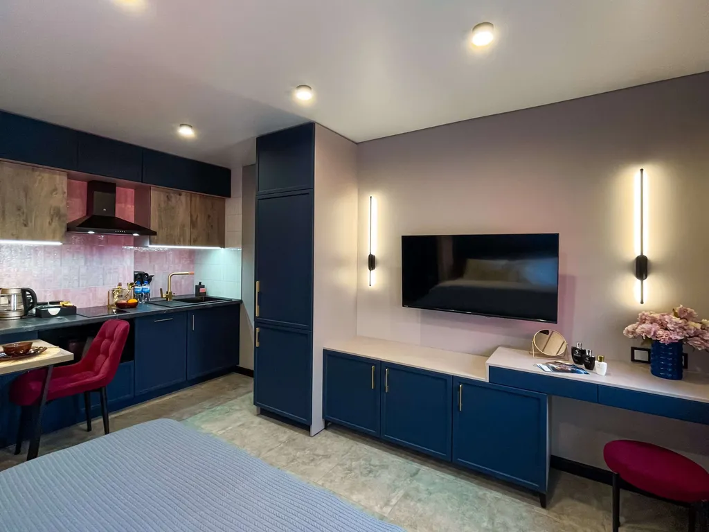 Дизайнерская студия премиум-класса в новом ЖК Дом на набережной