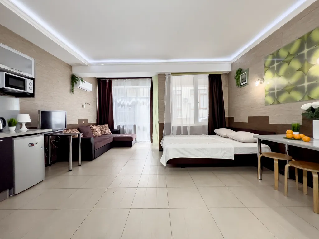 Квартира-студия в Сириусе рядом с морем — аренда посуточно в Сириус