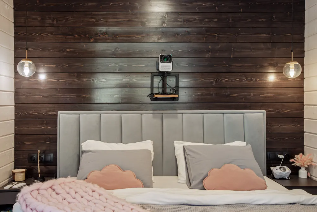 Уютный дом с панорамным видом на лес