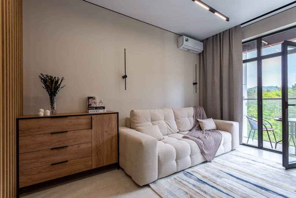 Стильная квартира с видом на горы