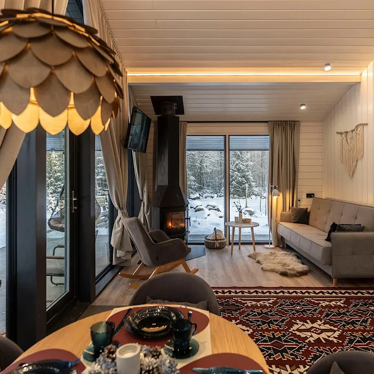 Коттедж Барнхаус на озере с видом на лес — Мичуринское