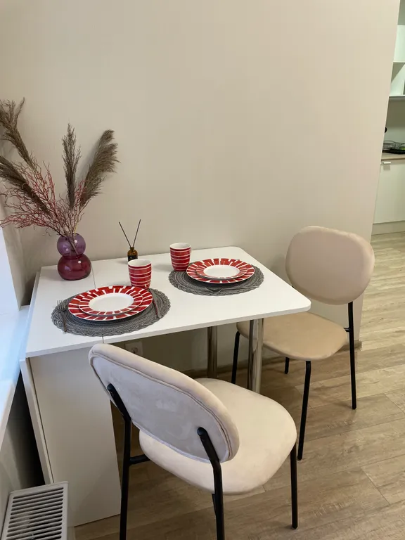 Уютная студия с двухспальной кроватью