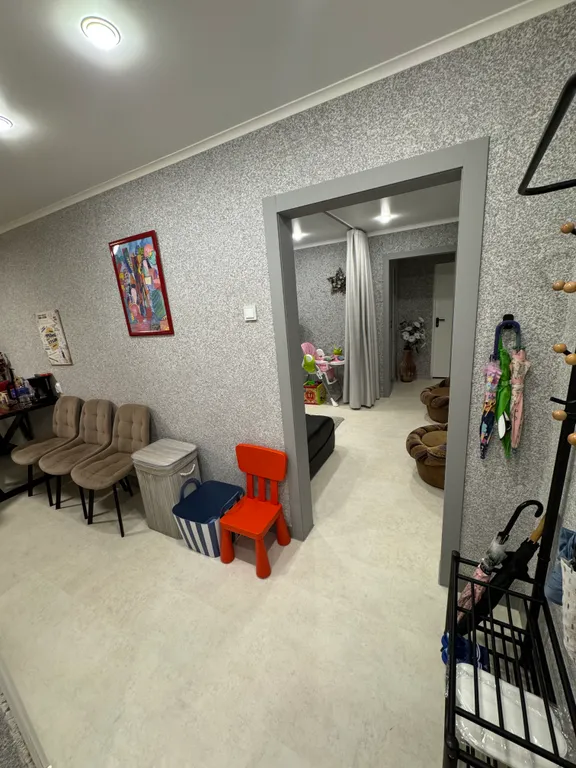 Трёхкомнатная квартира для семей с детьми и малышами