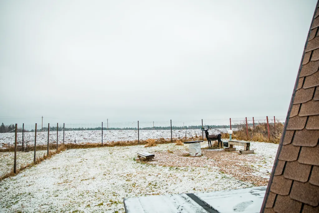 Дом с террасой и мангальной зоной для отдыха