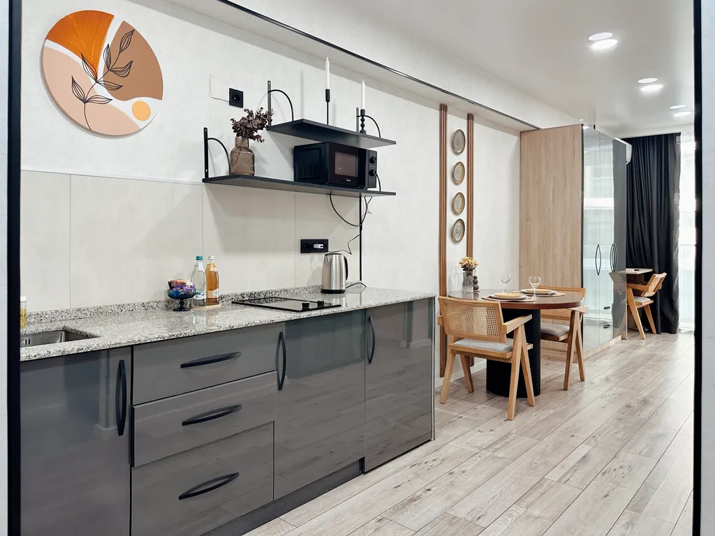 Nice one bedroom batumi view апартамент на берегу моря