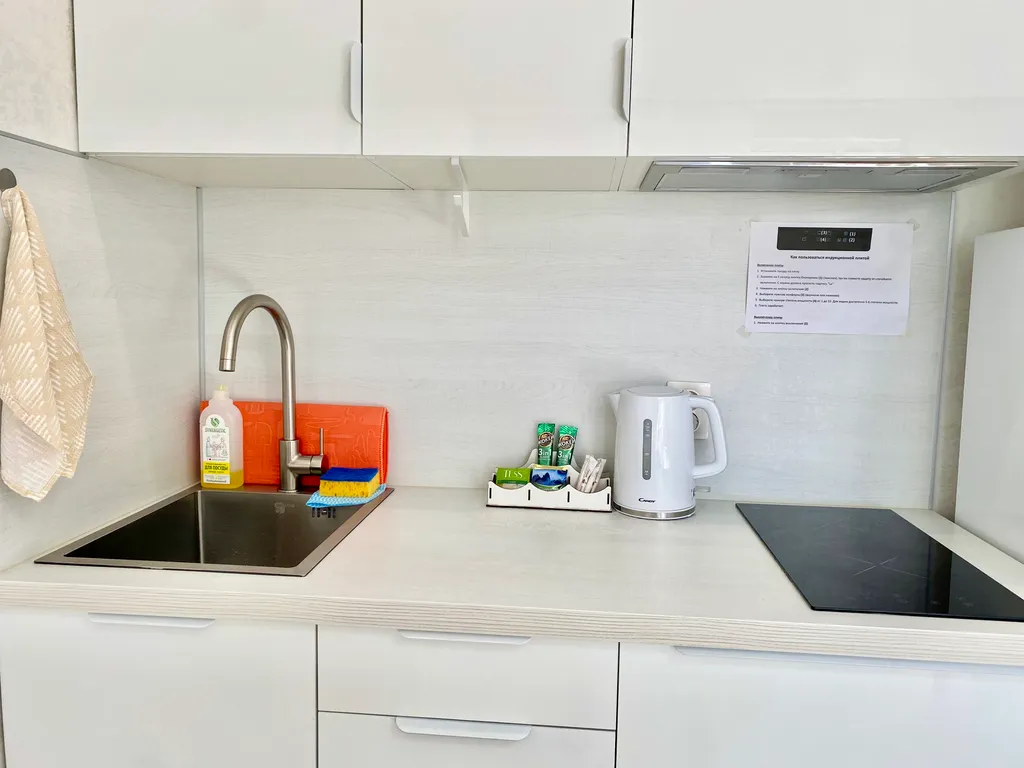 Квартира Квартира Студия с парковочным местом у аэропорта и ЭкспоФорума — Шушары