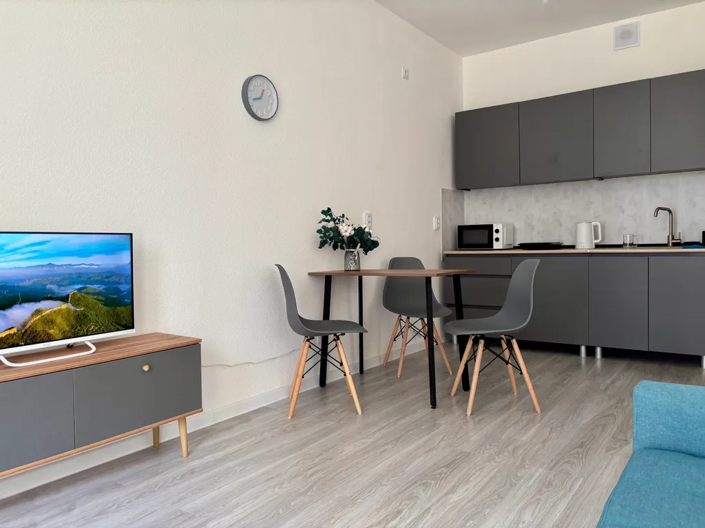 Квартира Квартира Уютная евродвушка — Бугры