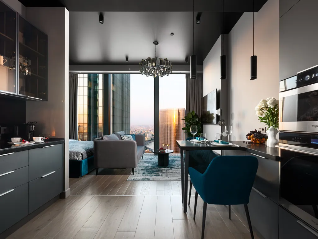 Квартира Квартира Видовая студия GM в Москва-Сити – твой личный penthouse — Москва