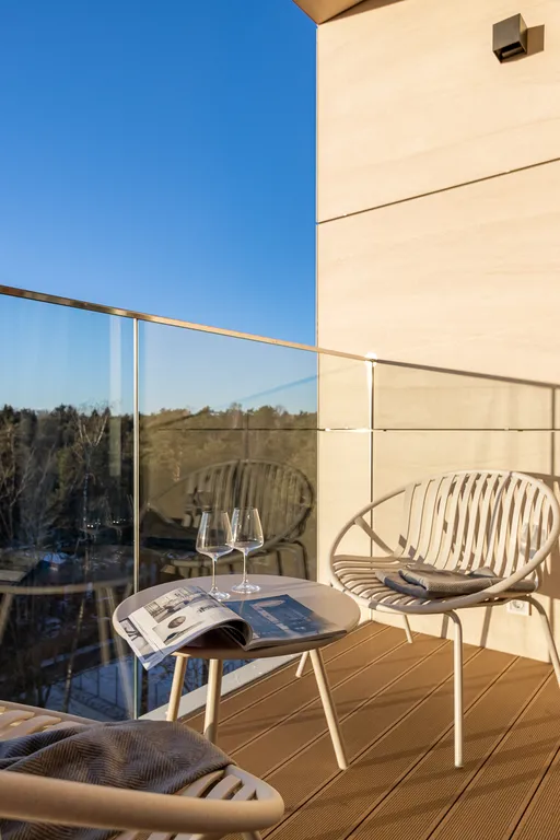 Апартамент с видом на залив