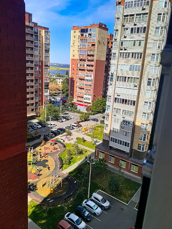 Квартира-студия Малышка с видом на Волгу