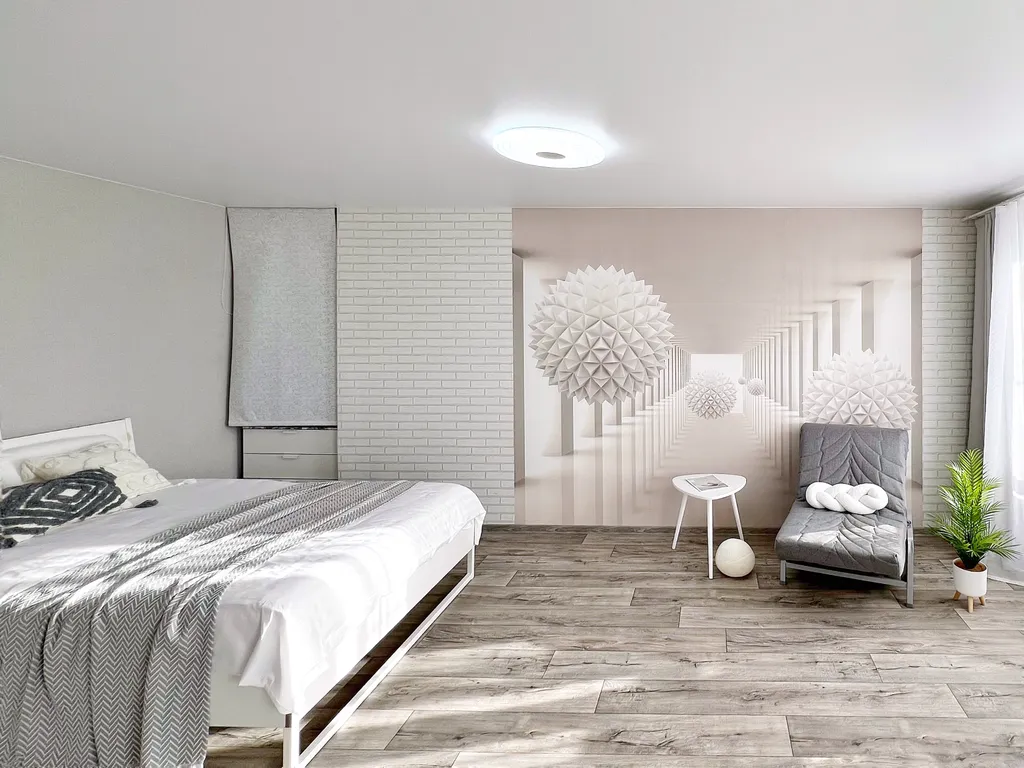 Уютная светлая теплая студия в самом центре города