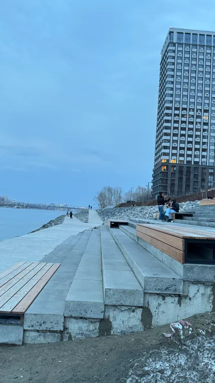 Квартира Квартира на первой береговой линии — Новосибирск