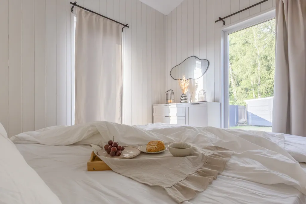 Уютный загородный коттедж с видом на лес