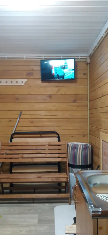 Уютный домик Островок с баней на дровах