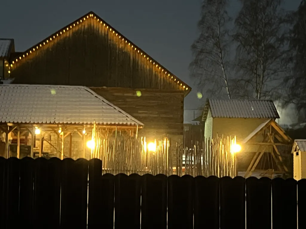 Дом с баней и чаном