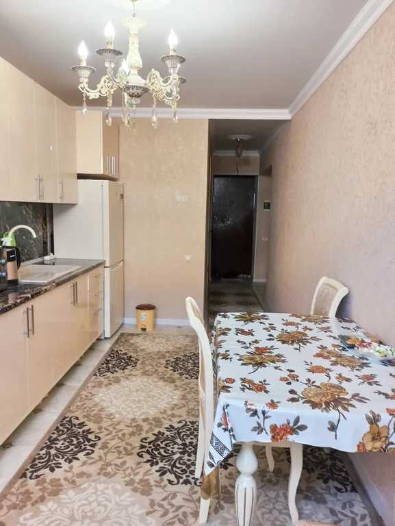 Квартира с хорошей развитой инфраструктурой, до пляжа 15мин езды