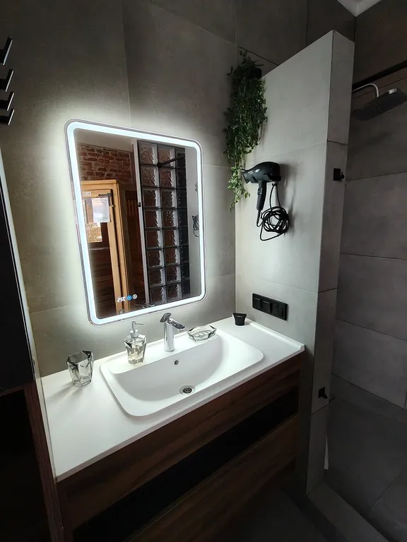 Квартира с сауной с профессиональным сушильным шкафом