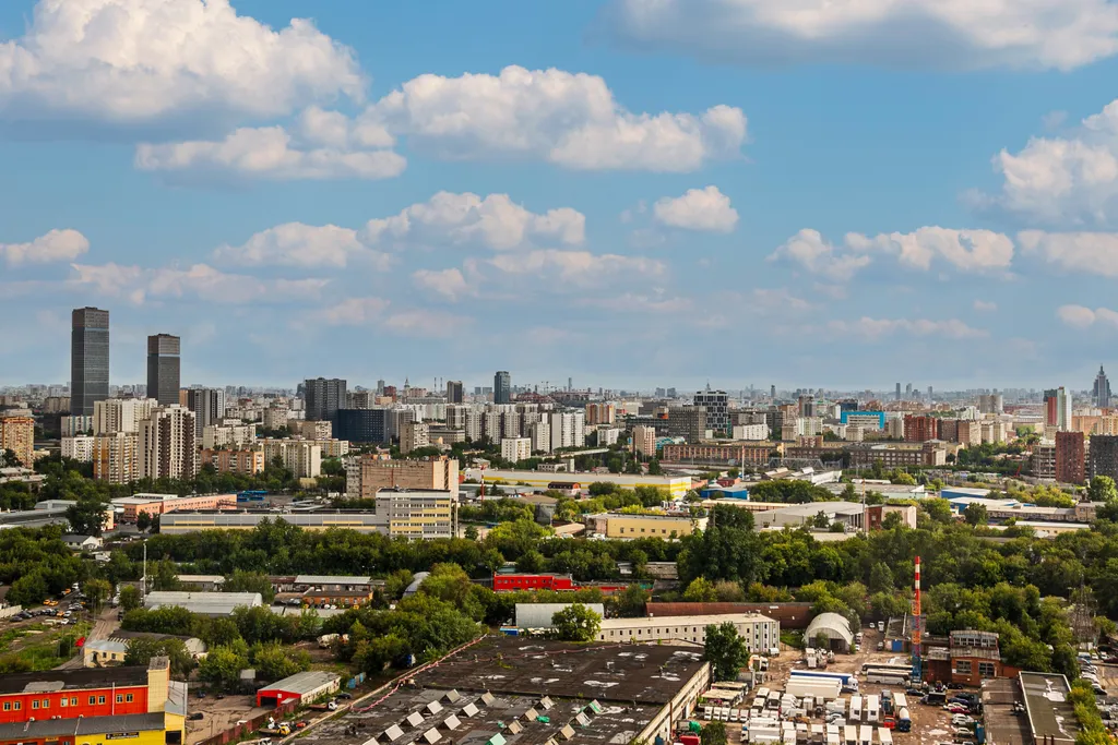 Квартира Квартира Great view 27 floor apartment 5 min walk to Butyrskaya metro — Москва