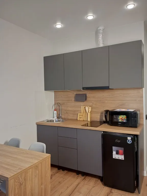 Уютная студия с видом на реку