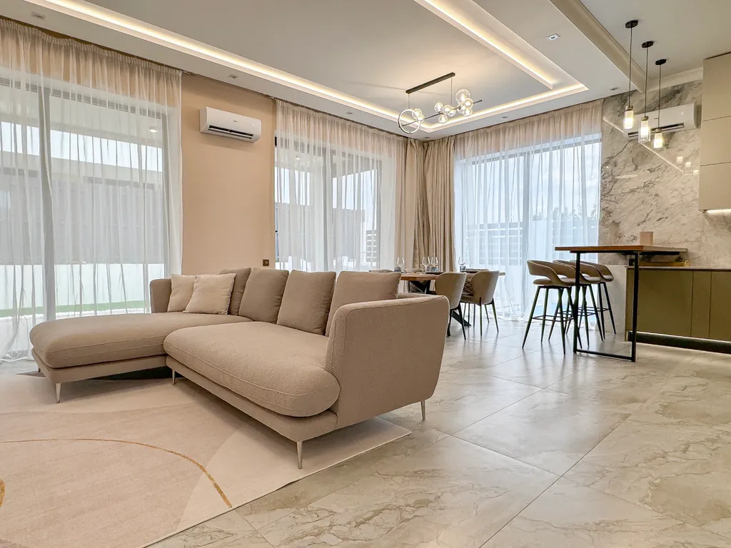 Одноэтажный загородный дом премиум класса