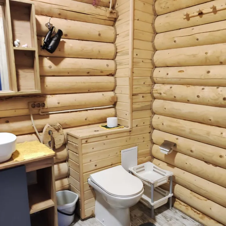 Экологический дом - сруб на побережье Балтийского моря