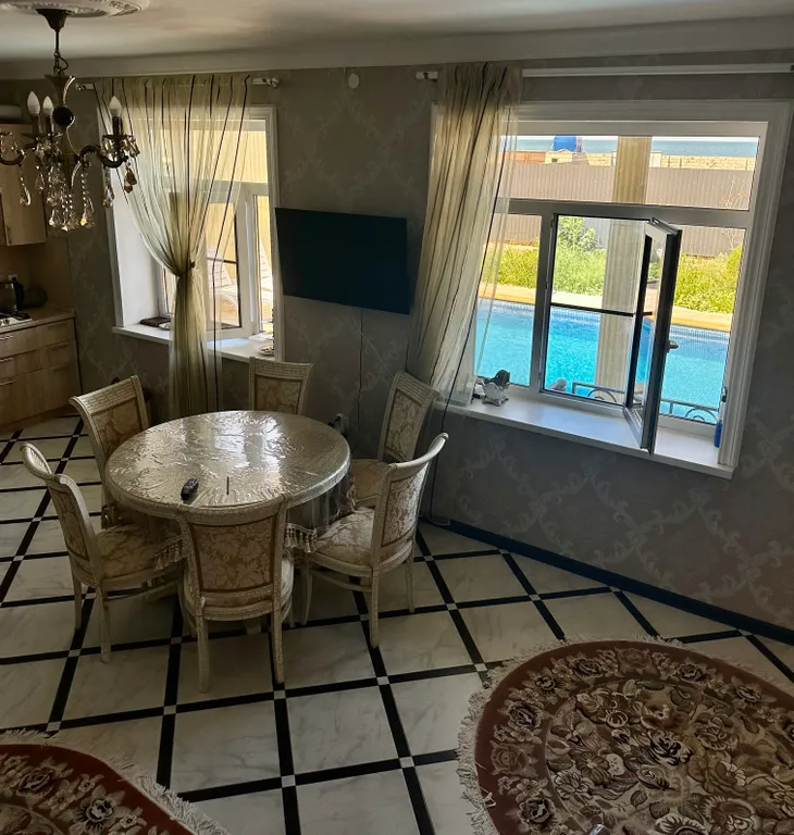 Дом у моря, бассейн, парная, зона барбекю