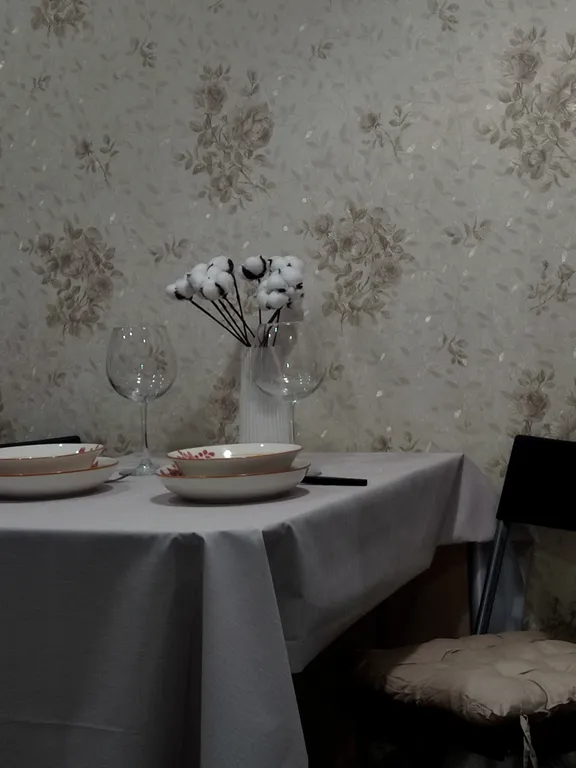 Бежевая квартира студия рядом со станцией метро Девяткино