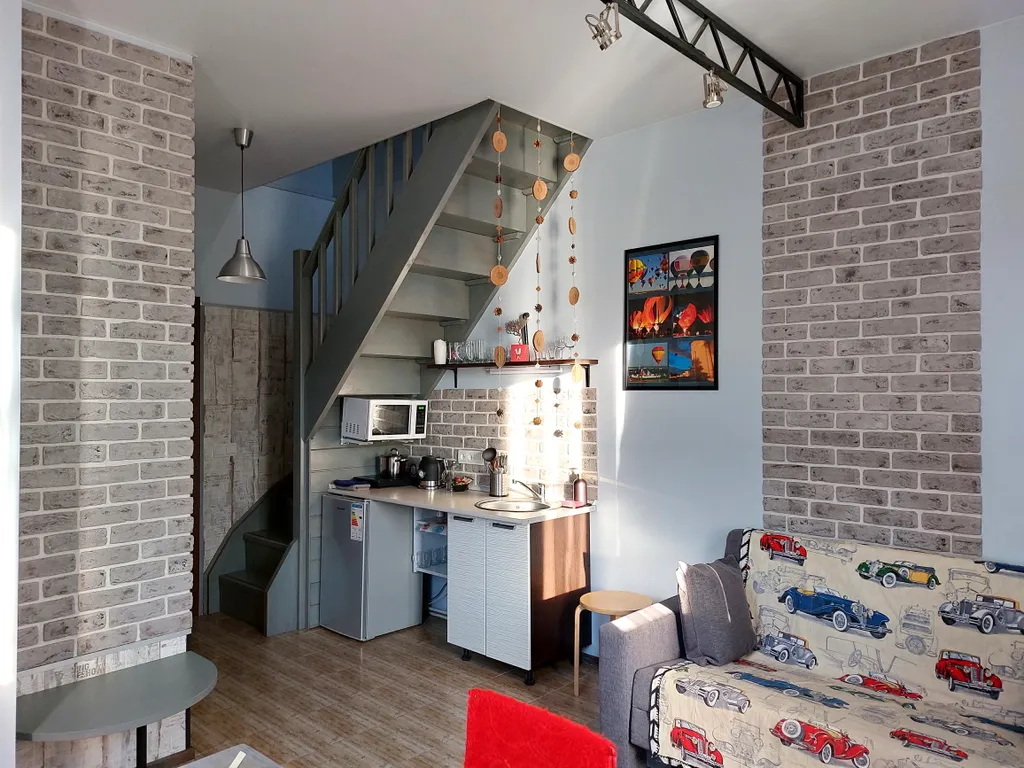 Двухуровневая квартира с выходом в сад — аренда посуточно в Переславль-Залесский