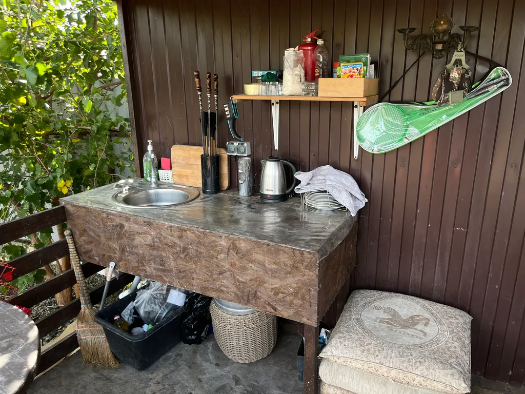 A-Frame на берегу реки, рыбалка с пирсом в Береговом