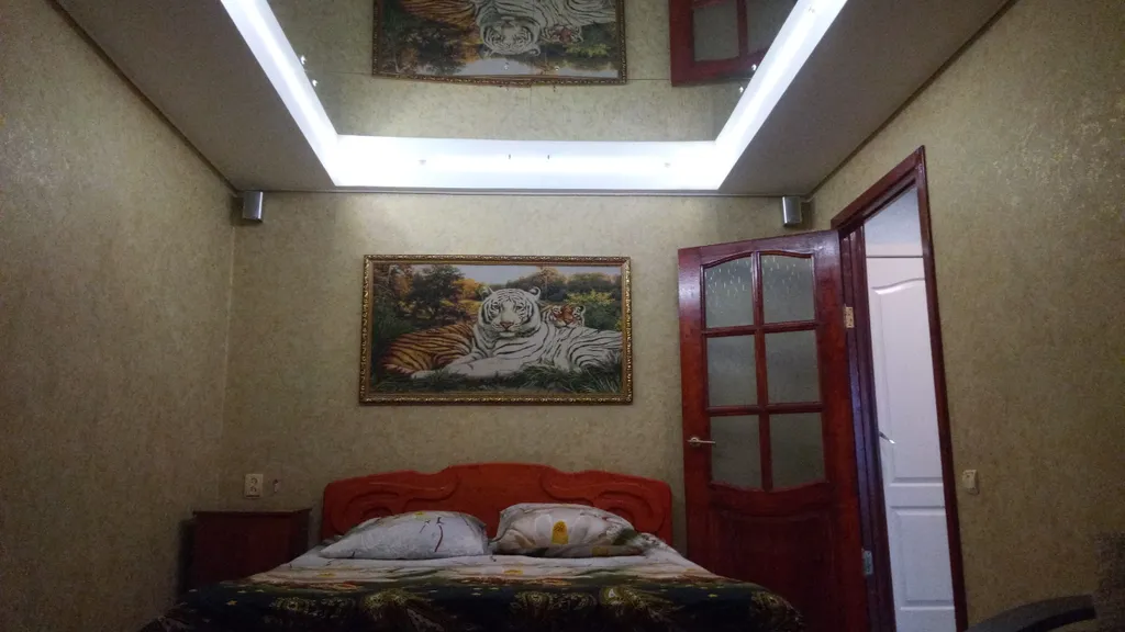 Квартира Отличная квартира с большой кроватью, зеркальным потолком — Ярославль