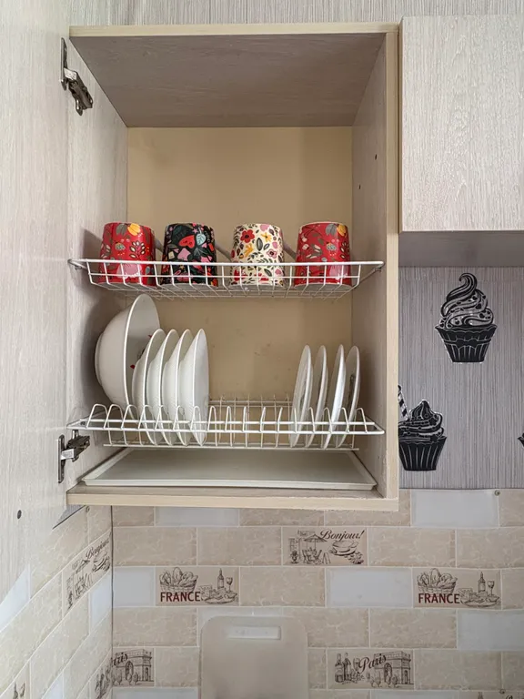 Однокомнатная квартира с уютным балконом