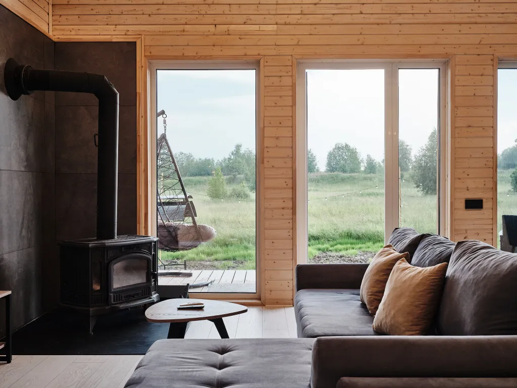 Двухэтажный дом 472 с банным чаном и камином