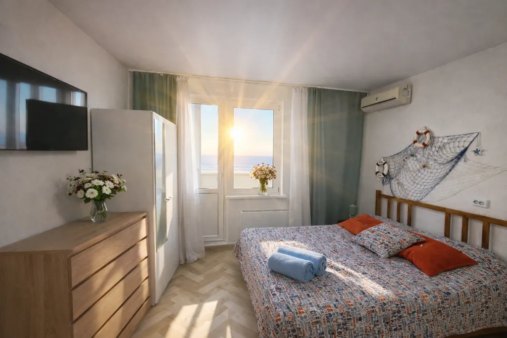 Квартира Студия с видом на море — аренда посуточно в Новороссийск