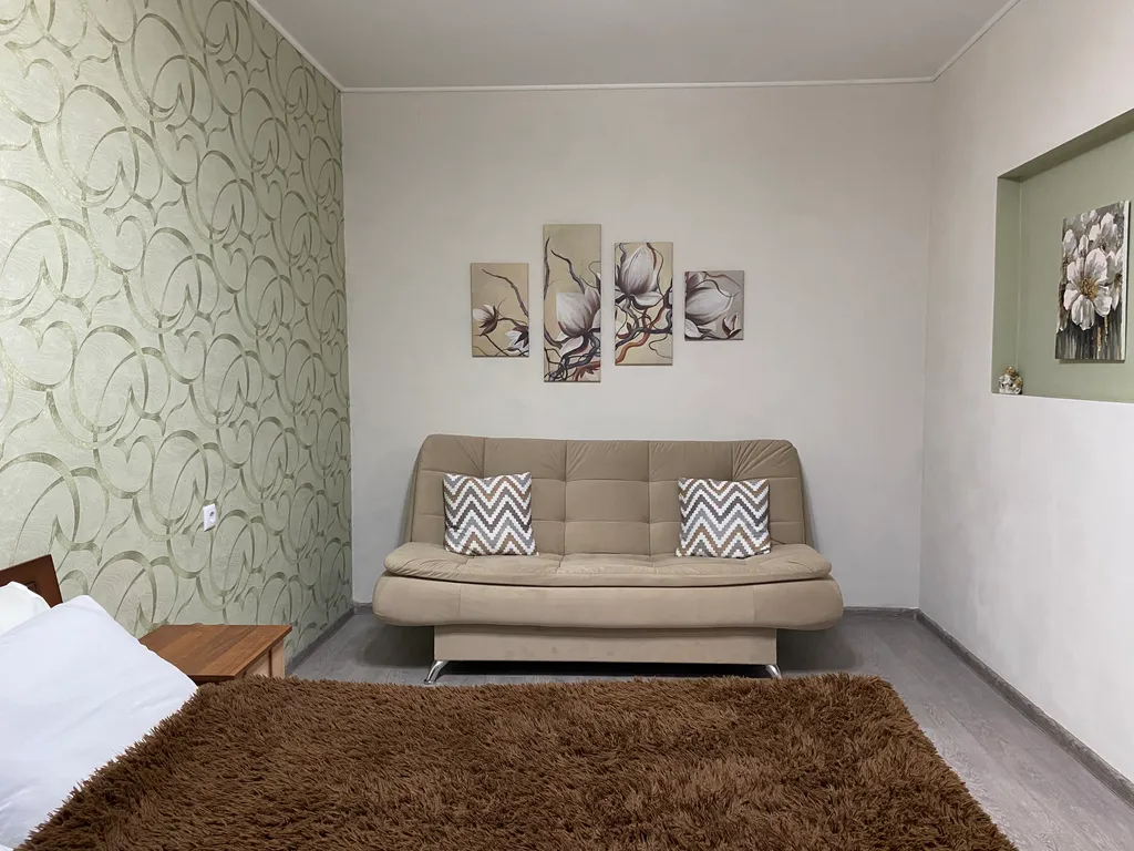 Квартира студия с красивым видом на город