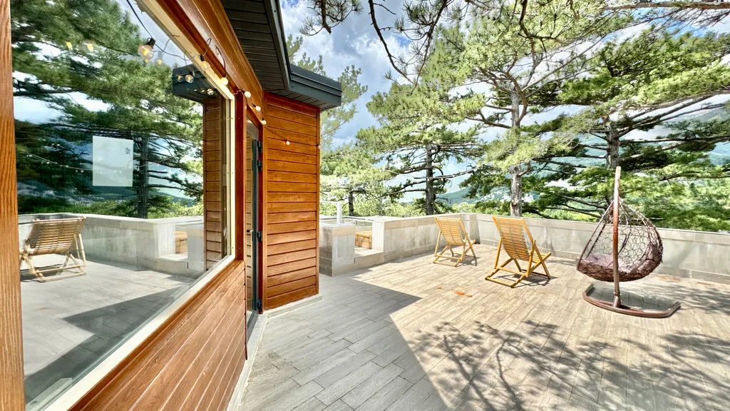 Дом в заповеднике с баней на дровах