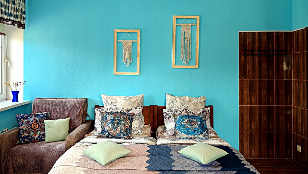 Комната с удобствами, беседкой, мангалом, парковкой