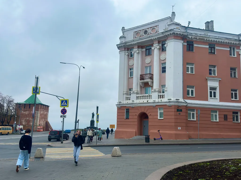 Квартира Квартира Студия с видом на Кремль — Нижний Новгород
