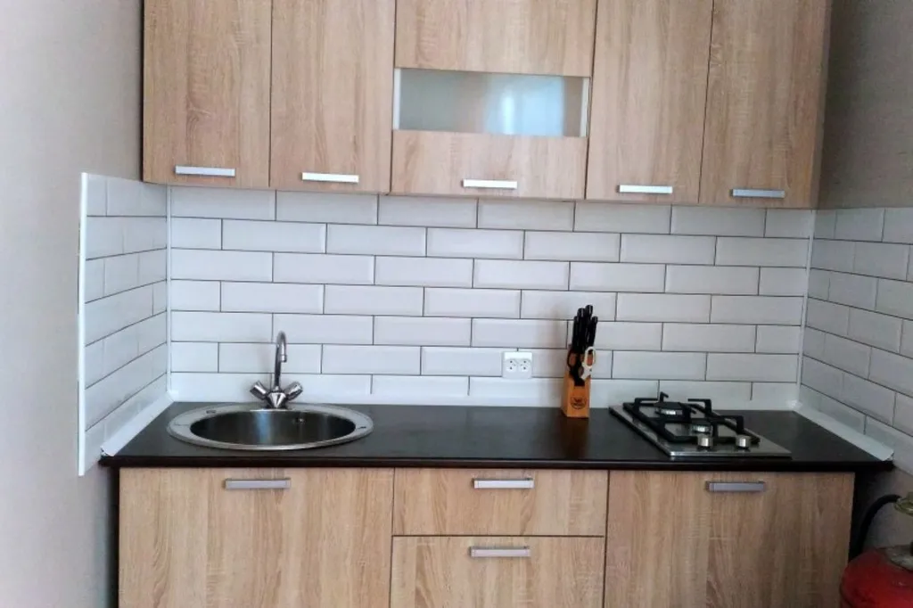 Квартира с видом на море, крепость и горы