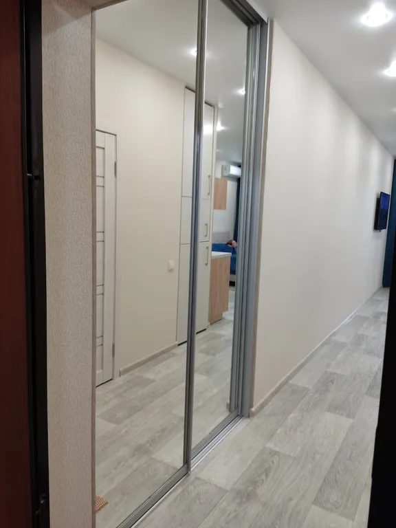 Квартира Квартира Уютная студия с отличным видом на город — Хабаровск