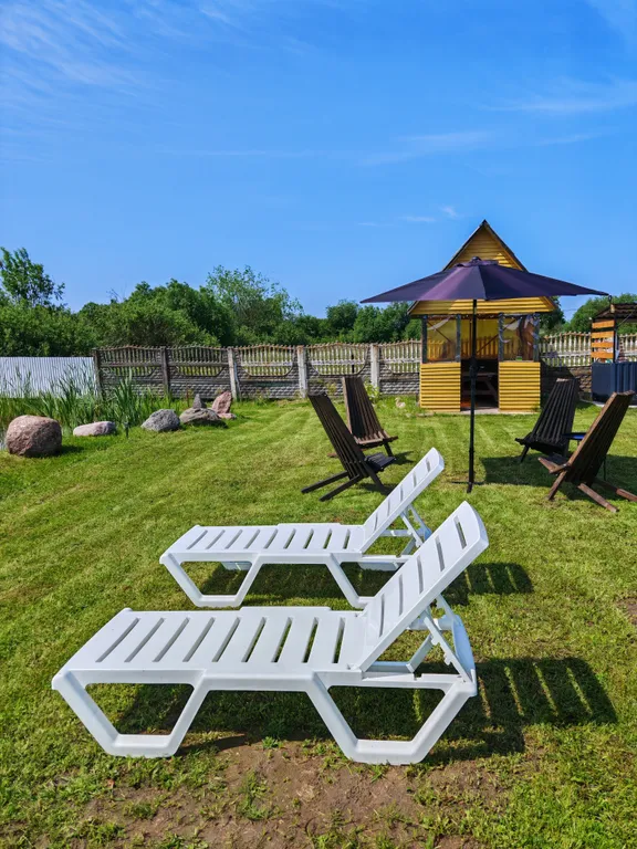 Домик-баня на озере Освейское