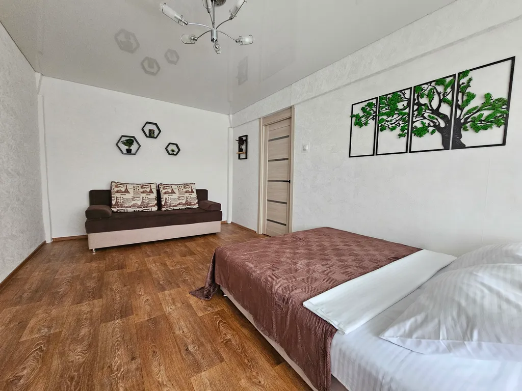 2-к для 6 гостей рядом с ЖД и автовокзалом