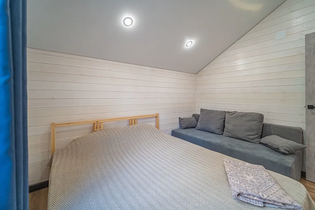 Уютный барн хаус с бассейном, баней и купелью ( барн 1)