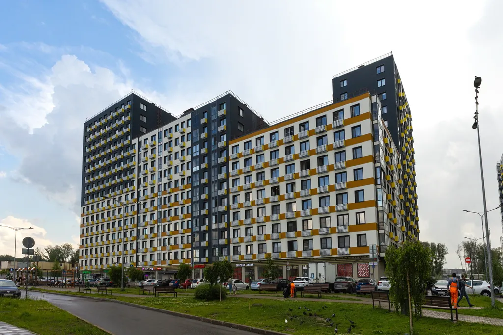 Квартира Квартира Однушка Матисс с двумя кроватями у метро Новомосковская — Москва