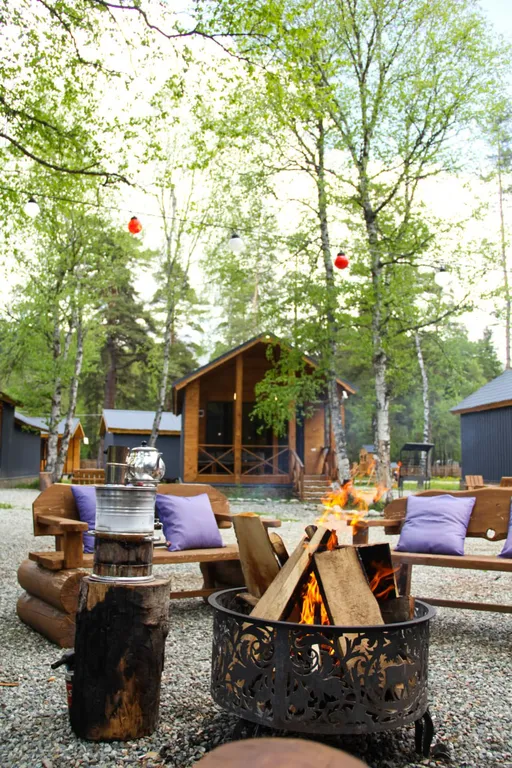 Коттедж Коттедж Шале в сосновом лесу — Архыз