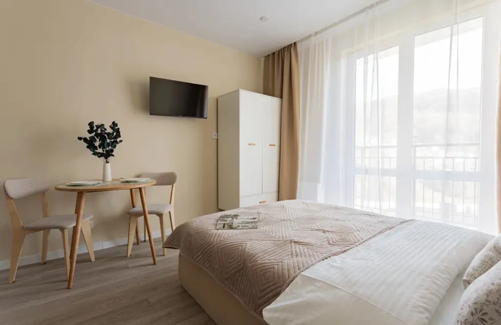 Уютная студия для троих в ЖК Летний