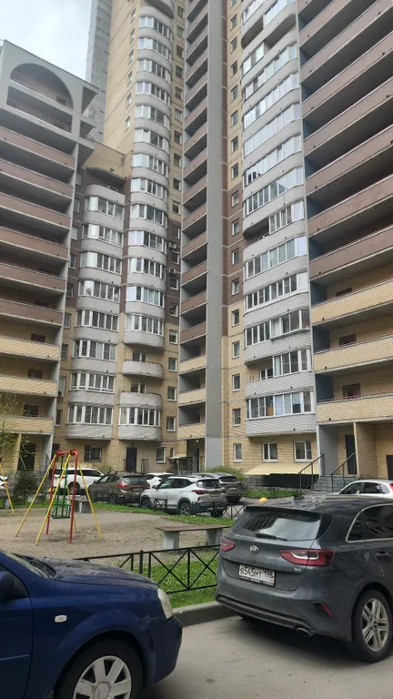 Квартира Квартира Уютная студия с видом на город — Санкт-Петербург