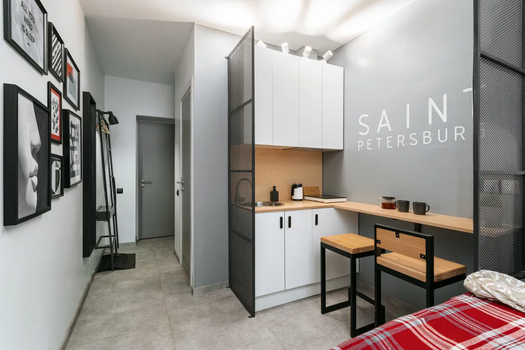 Квартира Квартира Смарт-студия у метро Садовая, Сенная, Спасская — Санкт-Петербург