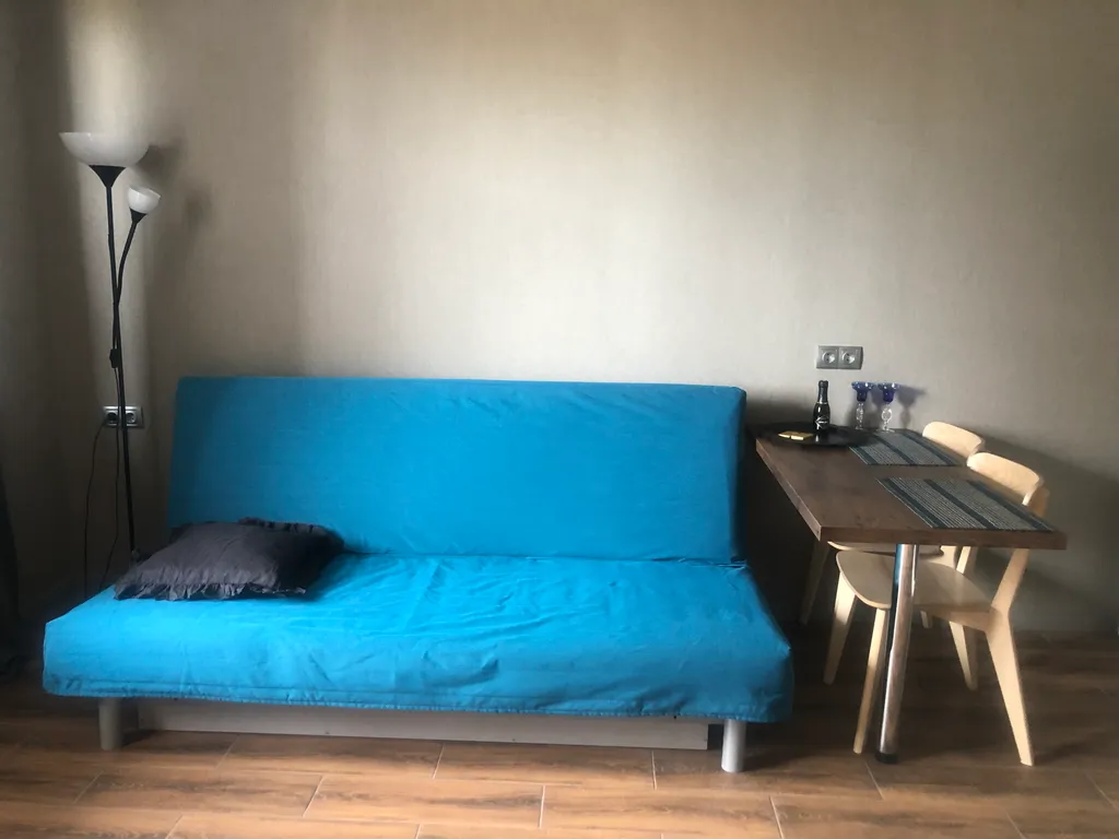 Квартира Квартира Красивая и уютная студия  для отдыха в прекрасном Санкт–Петербурге — Шушары