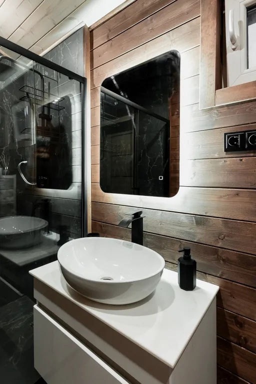 2-комнатный коттендж на границе с лесом, 69м²